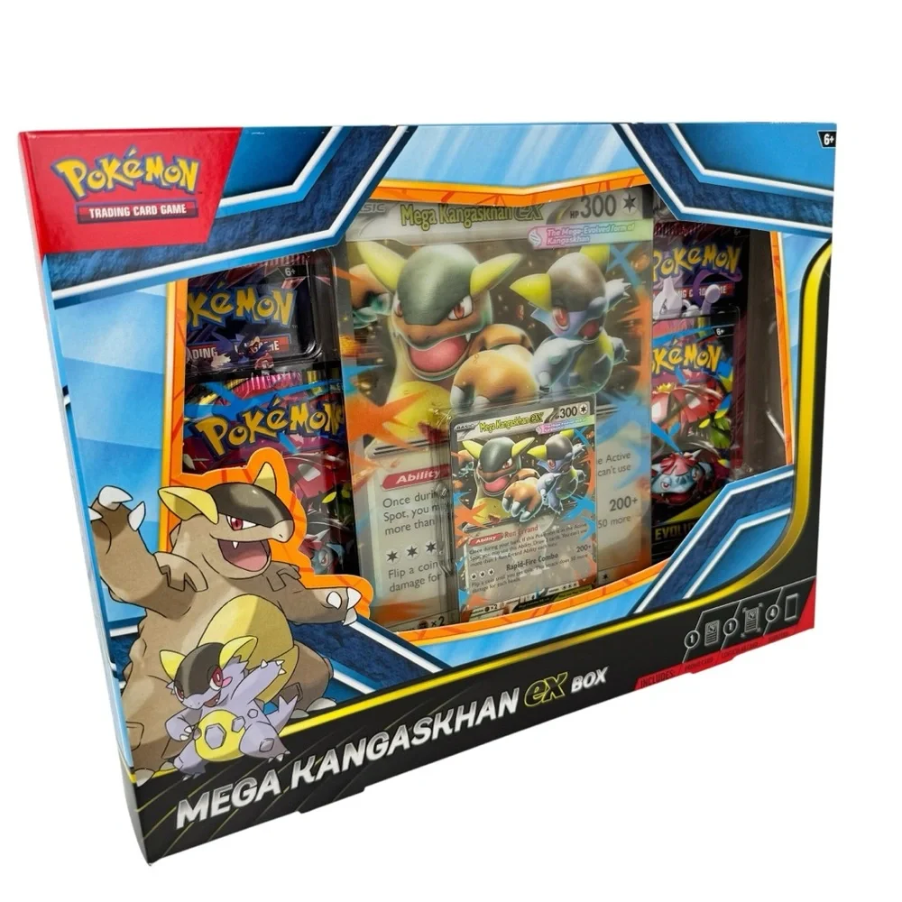 NEW Pokemon TCG Mega Kangaskhan Ex Collection w/Promo + 4 Packs SEALED BOX 5125